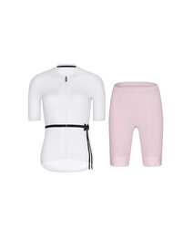 RIVANELLE kratki dres i kratke hlače - LOVELY - ružičasta/bijela